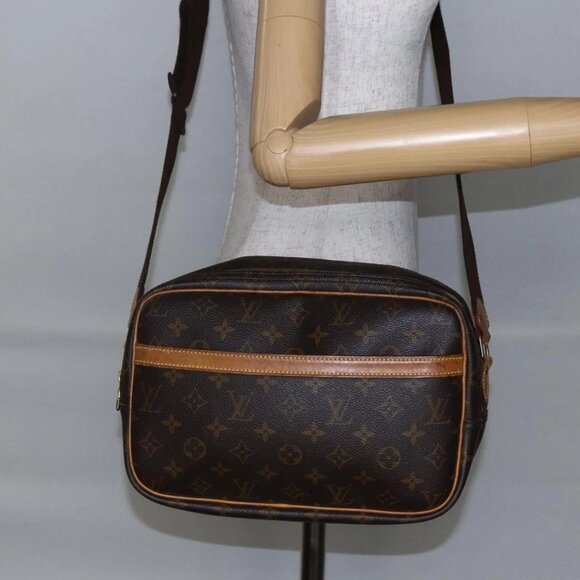LOUIS VUITTON Monogram Reporter PM Shoulder Bag M45254 LV Auth ep10962 - Picture 1 of 16